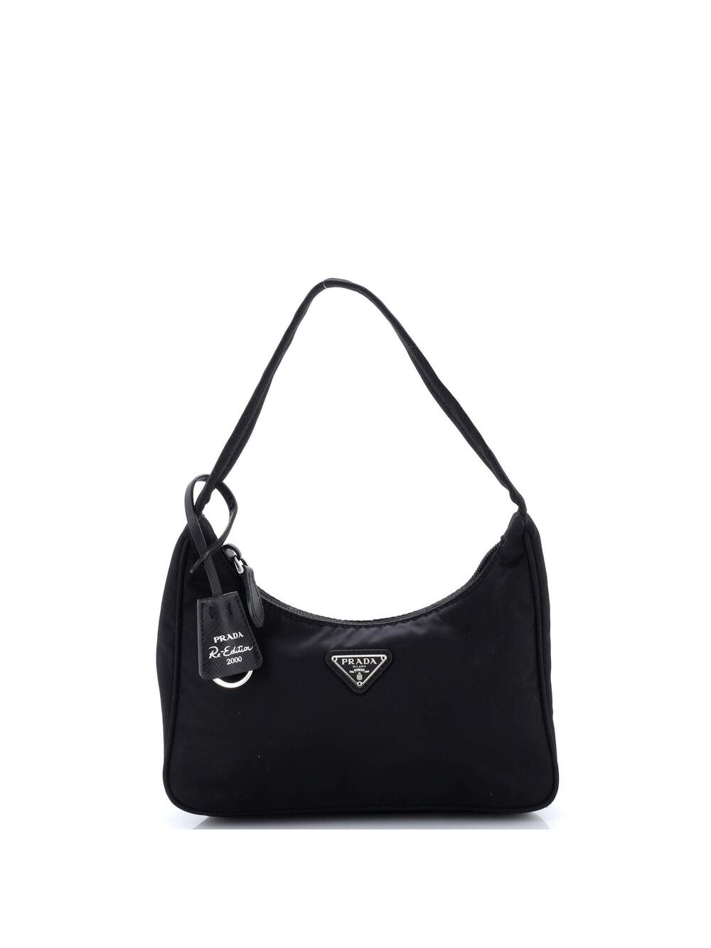 Prada Re-Edition Hobo Tessuto Mini #239640P12B